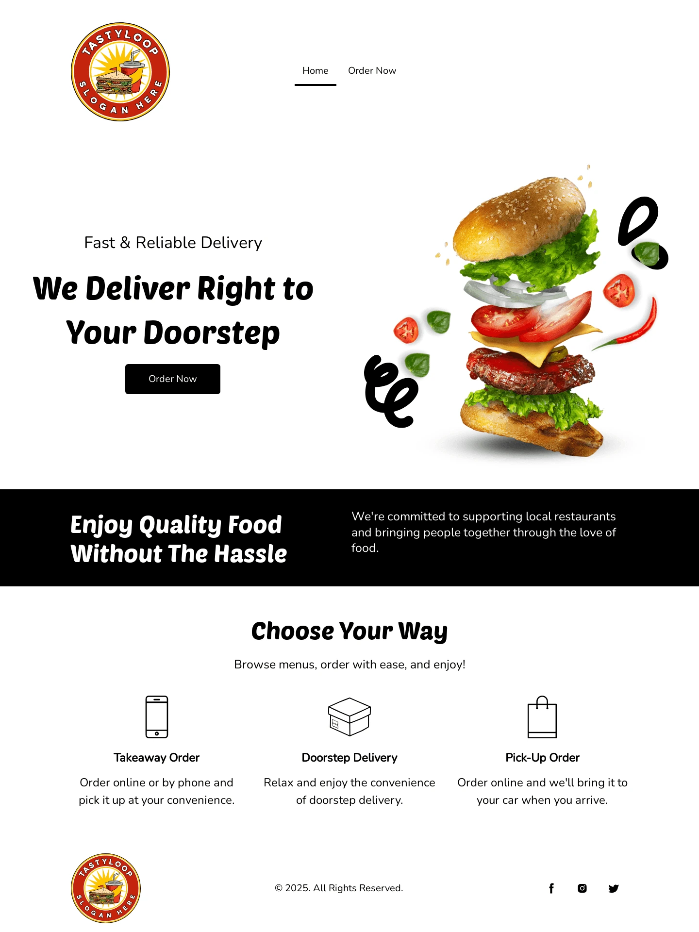 Burger Delivery